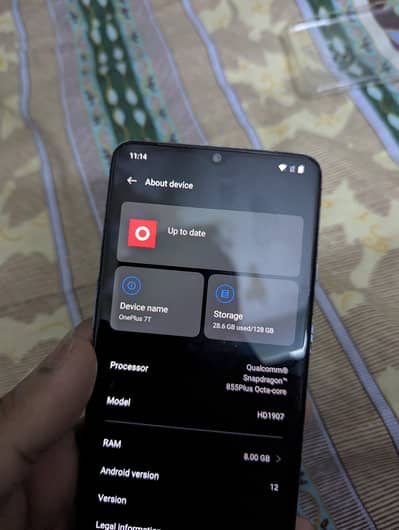 Oneplus 7t pta approved