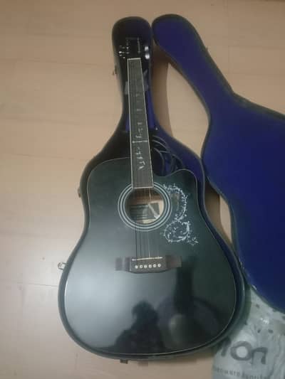 semi acoustic full size with ard case