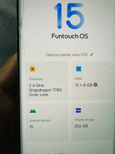 vivo v29 read discription