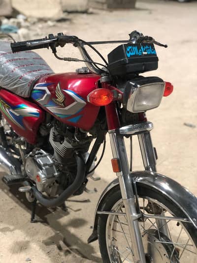 HONDA CG 125 MODEL 2022  KARACHI NUMBER