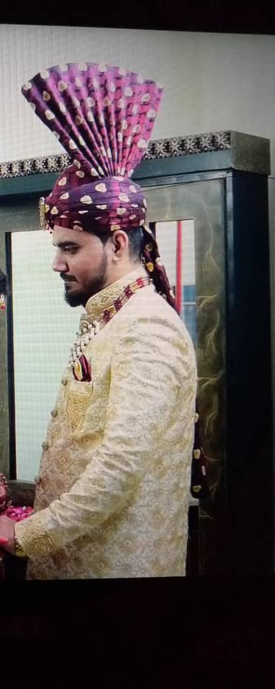 sherwani only one time used
