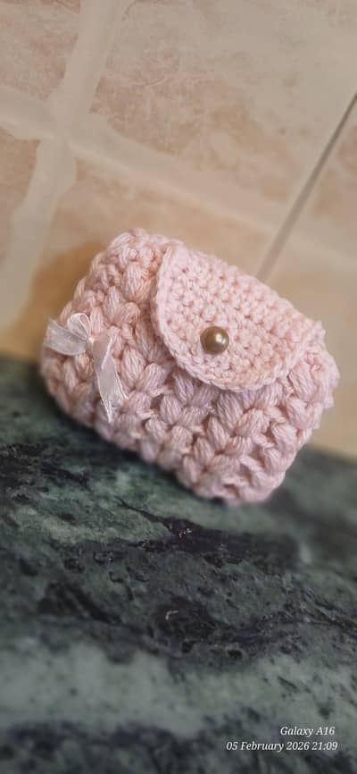 crochet customized bags