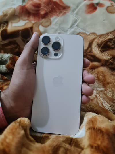 iphone 16 pro max Bpass  Desert Colour 100 health