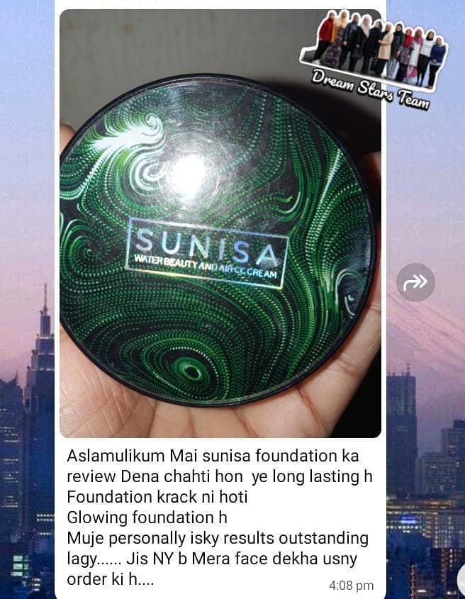 sunisa foundation base dc free 1