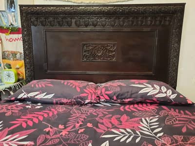 Wooden Bed For Sale without mattress