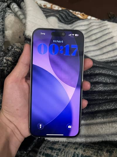 Iphone 14 pro max PTA, 100 battery health. pta approved