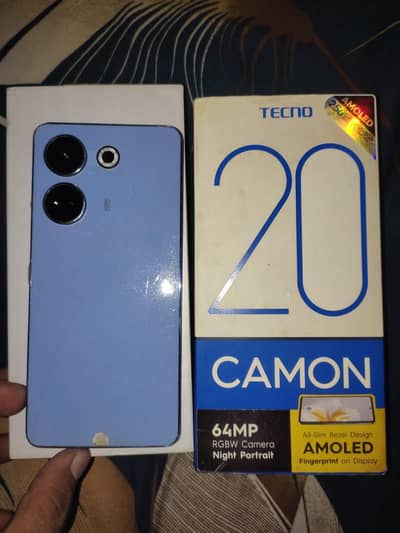 camon 20 8+8gb 256gb set n box only
