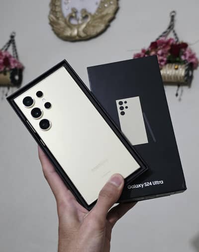 Galaxy S24 Ultra 12/256 PTA Approved with Box