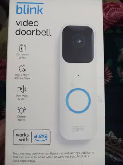 Blink untouched video door bell camera and recorder