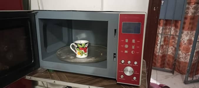 Haier 2 in 1 microwave grill oven 25 liter