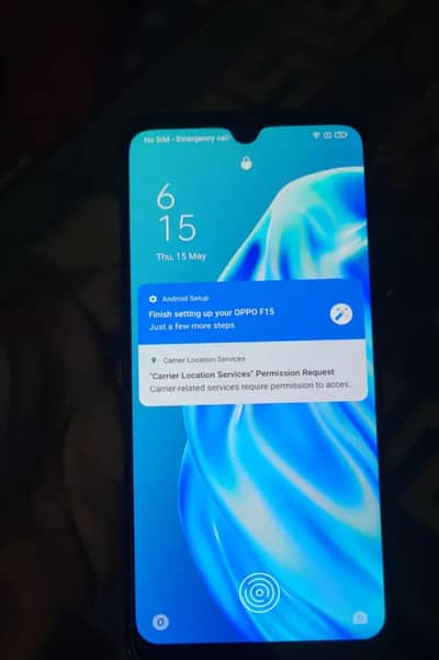 oppo f15 screen fingerprint  8gb ram 128gb storage