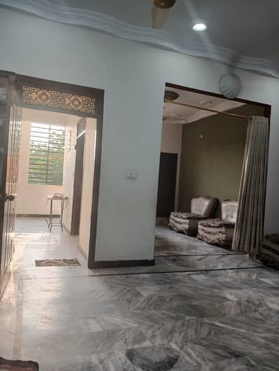 Well Maintain 2 bed dd 1st floor Portion Available for Rent Halari Memon Society