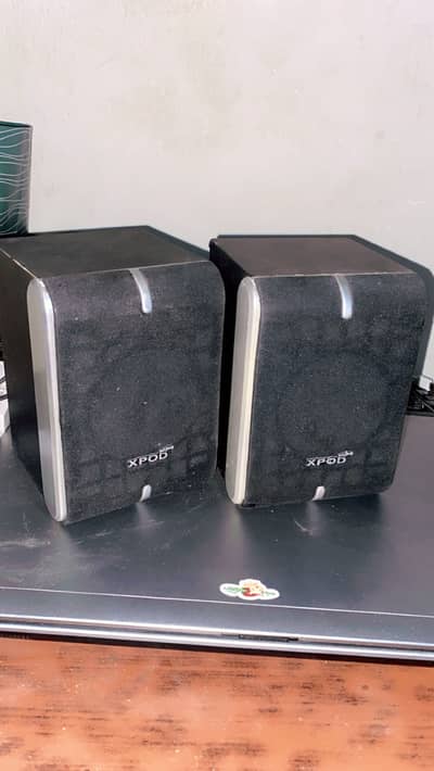 Xpod dual speakers