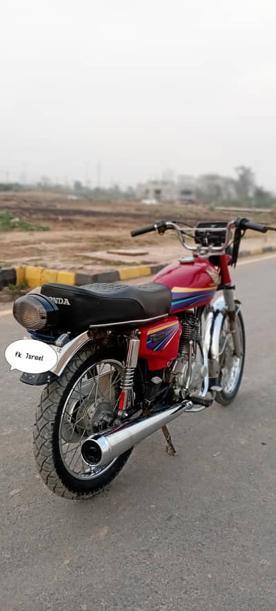 honda cg 125 total lush condition down model urgent selling