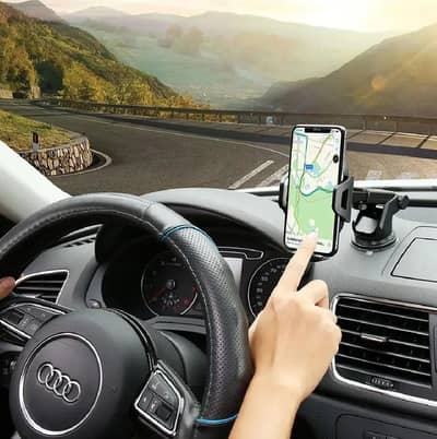 Universal 360° Car Phone Holder Mount. Dashboard & Windshield Stand