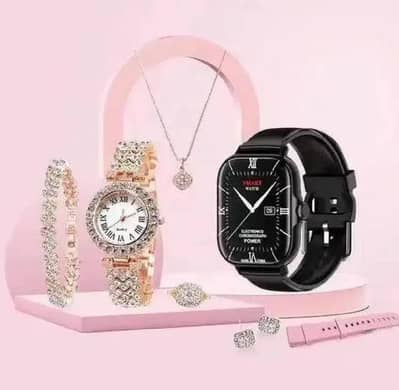 A58 Plus Smart Watch-2.02" |Gift box for girls HD Display. WaterProof