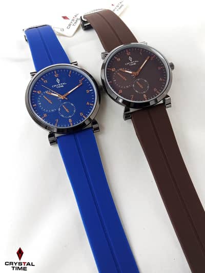 AIZORA Premium Crystal Time Wrist Watch – Stylish & Elegant Design