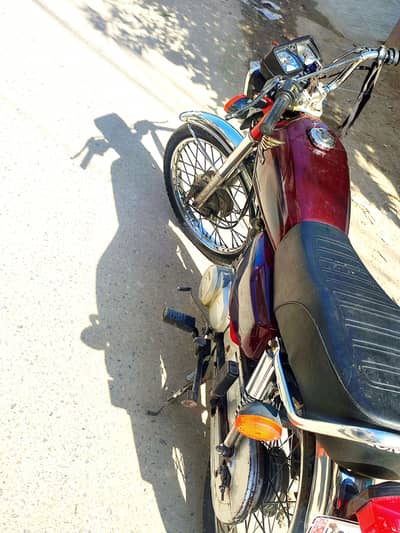 CG 125 Honda 2022 model Karachi no