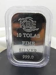 10 Tola KBE Bars