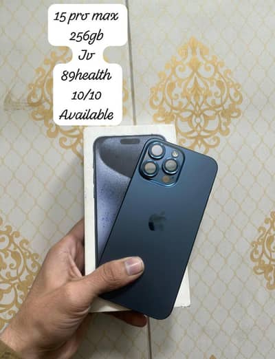 iphone 15 pro max 256gb  with box