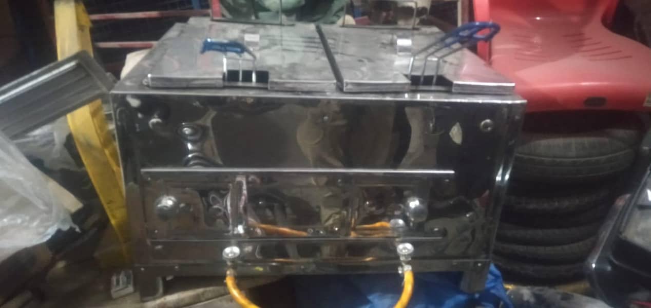 Fryer chips machine 3