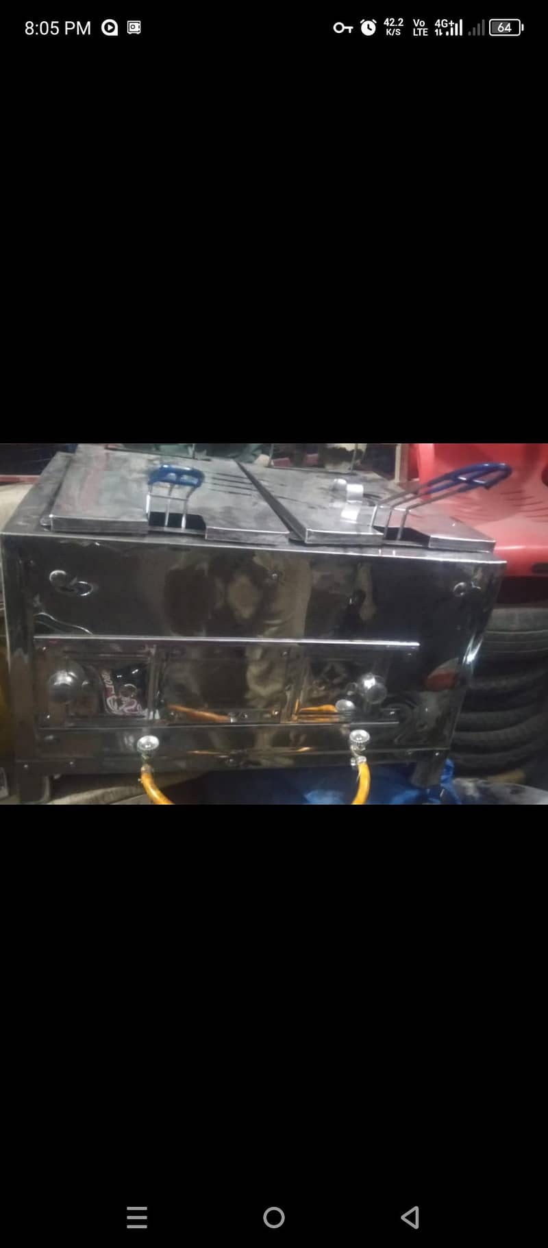 Fryer chips machine 4