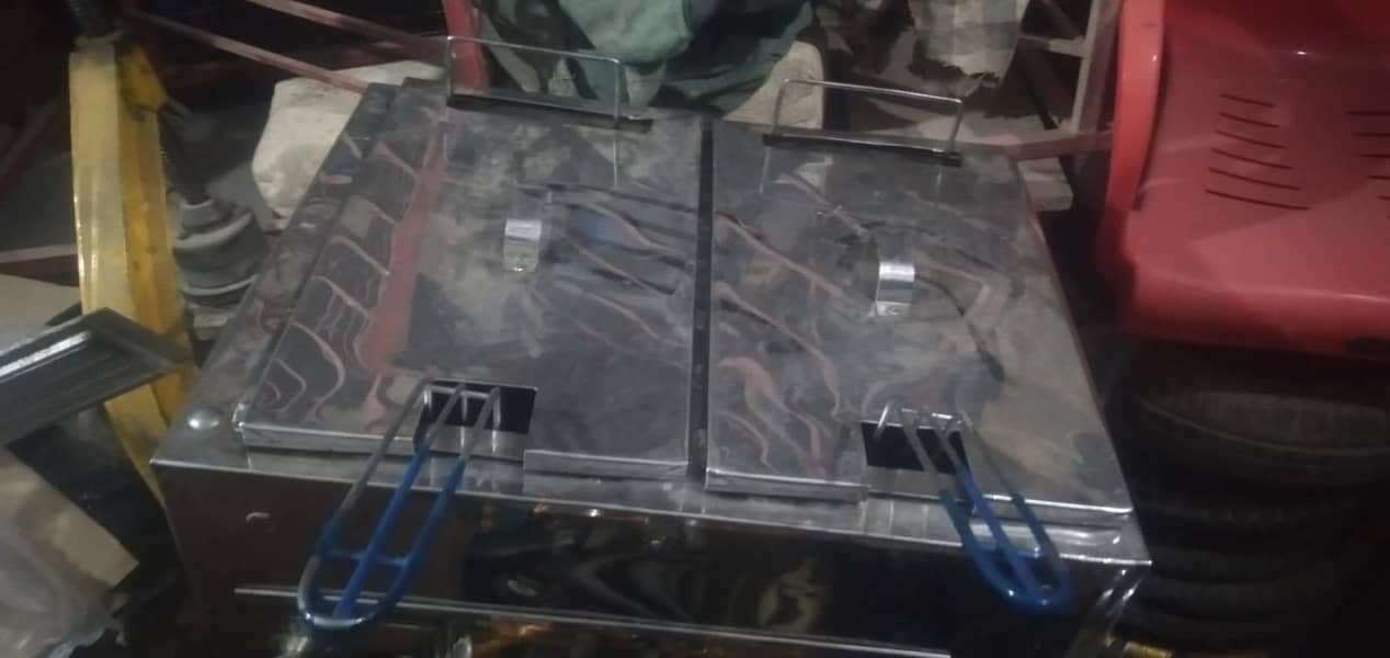 Fryer chips machine 5