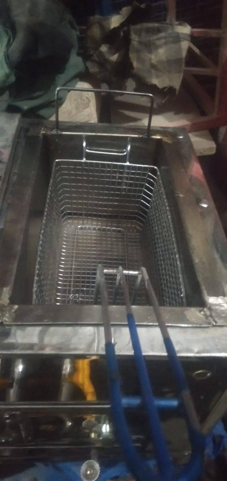 Fryer chips machine 6