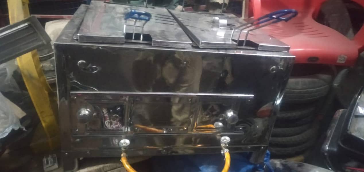 Fryer chips machine 8