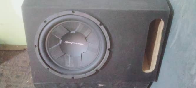 woofer Champion series d2 1800 watt  brand new with petti
