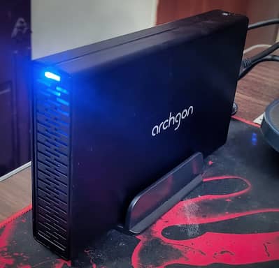 ARCHGON MH-3231 SPHERE USB-3.0 SATA 3.5IN HDD STORAGE DRIVE ENCLOSURE!