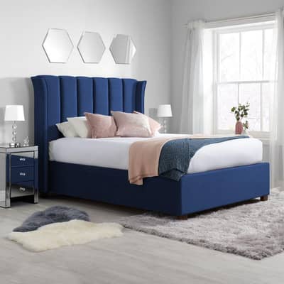 full poshish king size double bed with 2 side tables chock kumaranwala