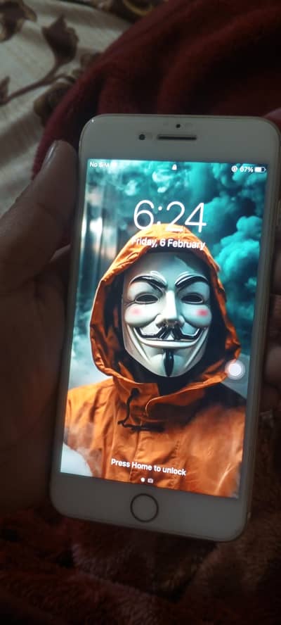 assalamualaikum iphone 7puls PTA approved 128GB