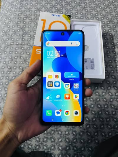 Tecno Spark 10 Pro 16Gb/128Gb PTA Approved With Box Charger