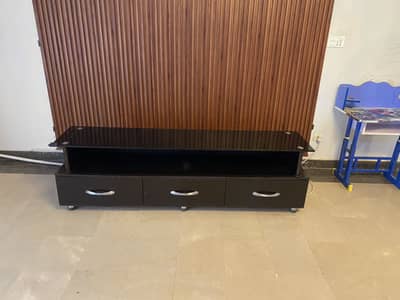 TV Mount/Trolley with Drawers