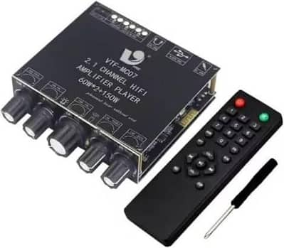 vire vtf mc07 Amplifier Board 2.1 channel complete set Tested all ok