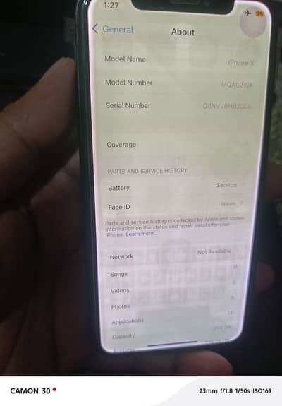 Iphone x 256gb non pta factory 03151006832