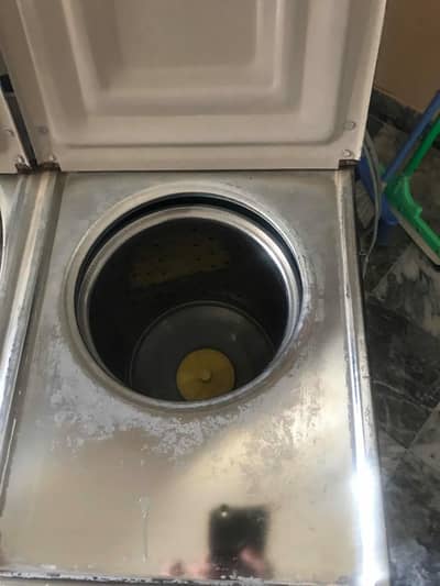 double door washing machine with spinner