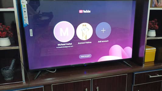 Samsung 55 inches smart lcd