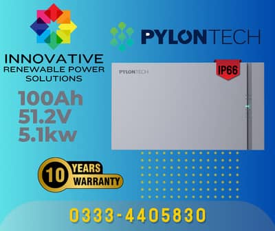 PYLONTECH UF5000 FUDUS IP65 51.2V 100AH 314AH LITHIUM ION BATTERY
