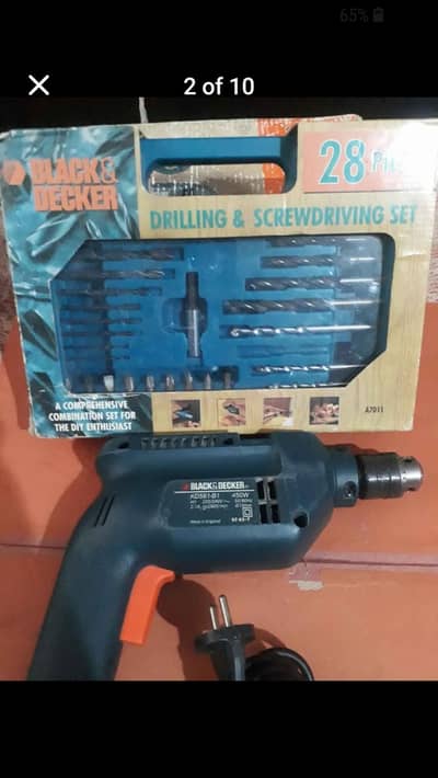 Black & Decker KD561 450W hammer drill