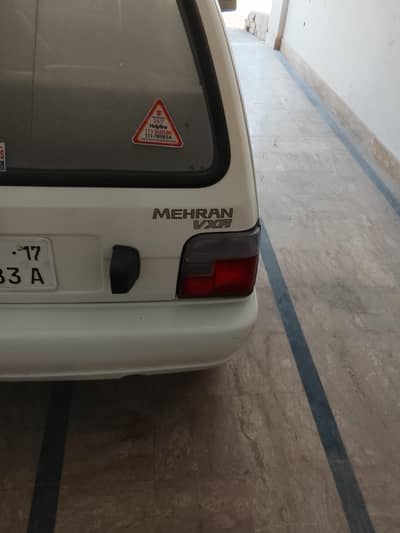 Suzuki Mehran VXR white 2017 For Sale