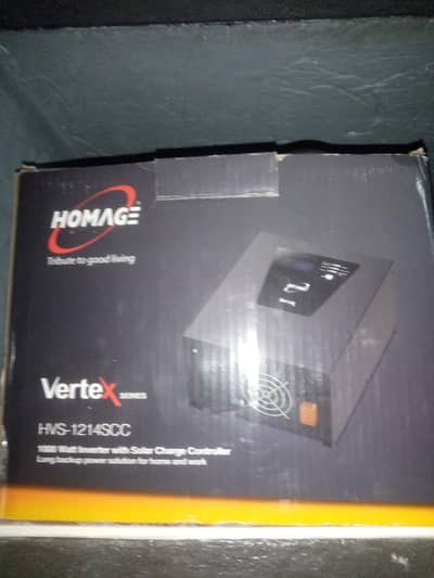 Homage inverter  1000 watt 12 volt single betry walla