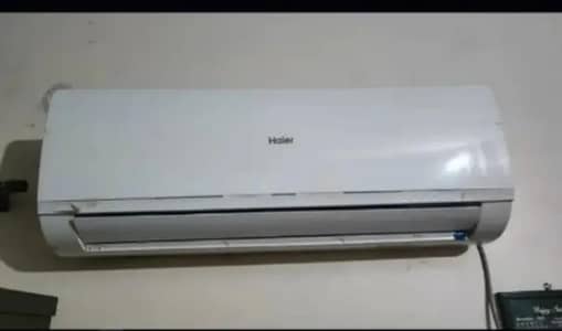 Haier 1.5 ton inverter Ac totally genuine heat and cool