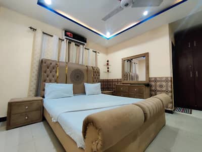 Short time 1bed ROM full furnished apartments safe and scour 100%coupe allow