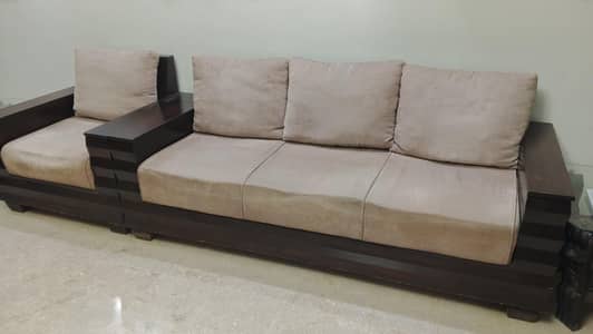 wood sofa 7 seater