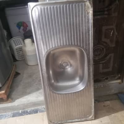 Kitchen stainless steel sink,Used