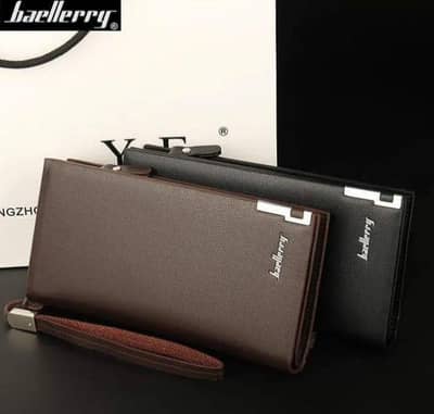 Product Name*: Men's Leather Wallet Zipper. (COD) Available