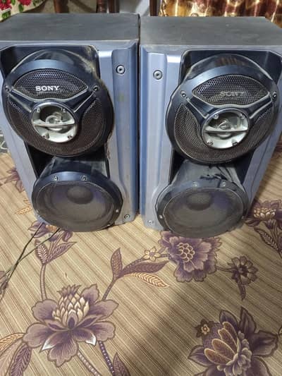 Sony hybrid dual woofers