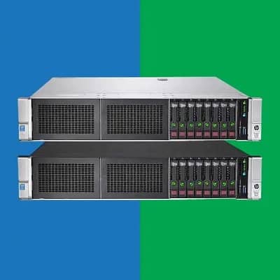 server | HP DL380 Gen9/8-bay 2.5 | HP DL380 Gen10/8-bay SFF server